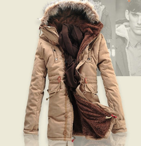 Thick Warm FURRY Jacket For Men