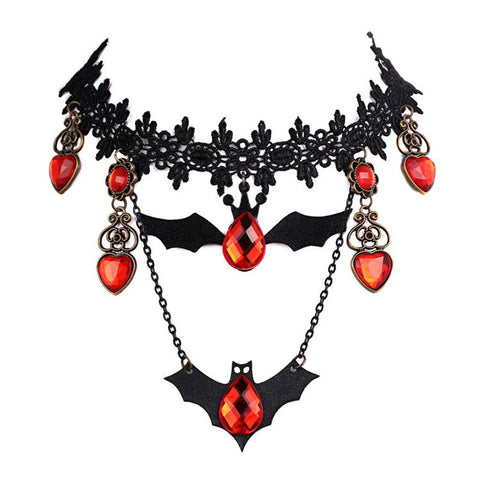 Vintage Bat Shape Necklace