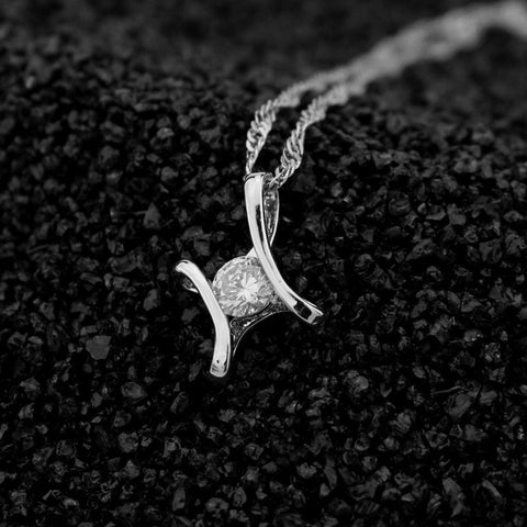 Crystal & Zircon Necklace