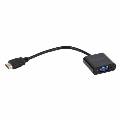 HDMI to VGA Adapter Converter Cable Audio & Micro USB Port Power for Laptop Set Top Box Television HDMI VGA Converter